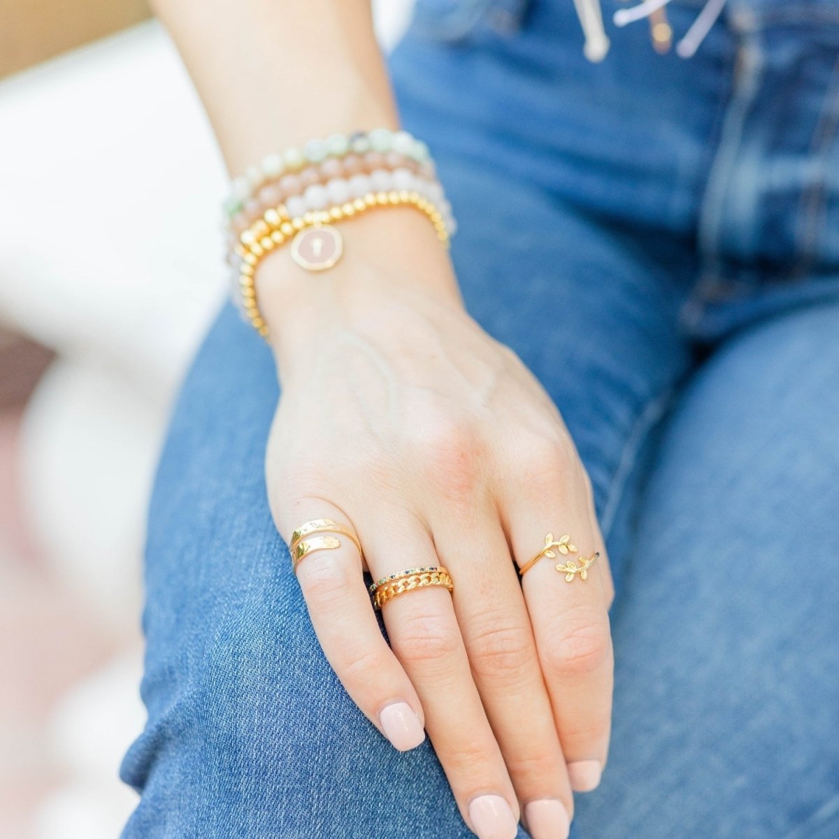 Ultra Delicate Pavé Ring - Splendid Iris