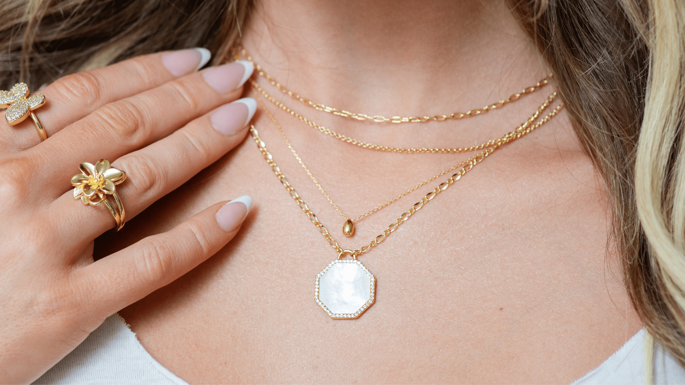 MULTI-LAYER NECKLACES - Splendid Iris