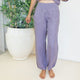 Linen Straight Leg Pants - Splendid Iris
