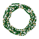 Set/8 Stretch Beaded Game Day Bracelets - Splendid Iris