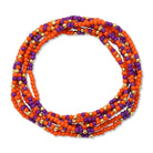 Set/8 Stretch Beaded Game Day Bracelets - Splendid Iris