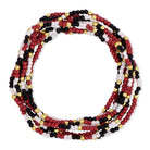 Set/8 Stretch Beaded Game Day Bracelets - Splendid Iris