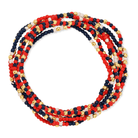 Set/8 Stretch Beaded Game Day Bracelets - Splendid Iris