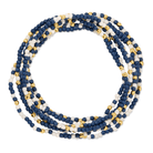 Set/8 Stretch Beaded Game Day Bracelets - Splendid Iris
