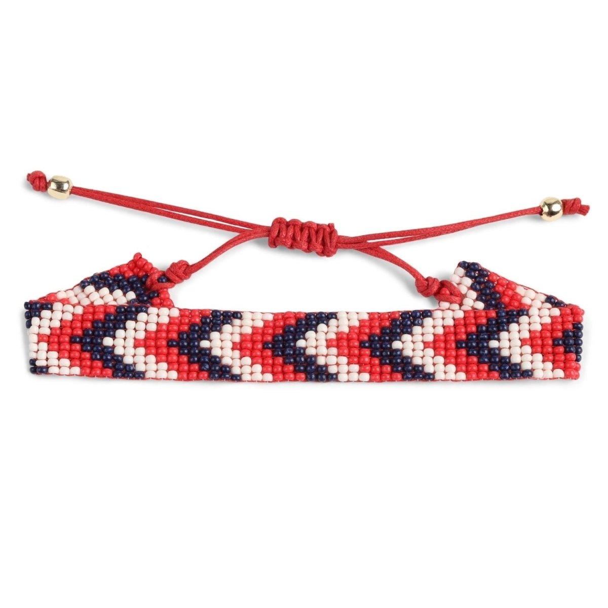 Adjustable Game Day Bracelet - Splendid Iris