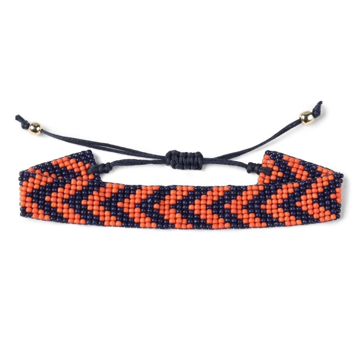 Adjustable Game Day Bracelet - Splendid Iris