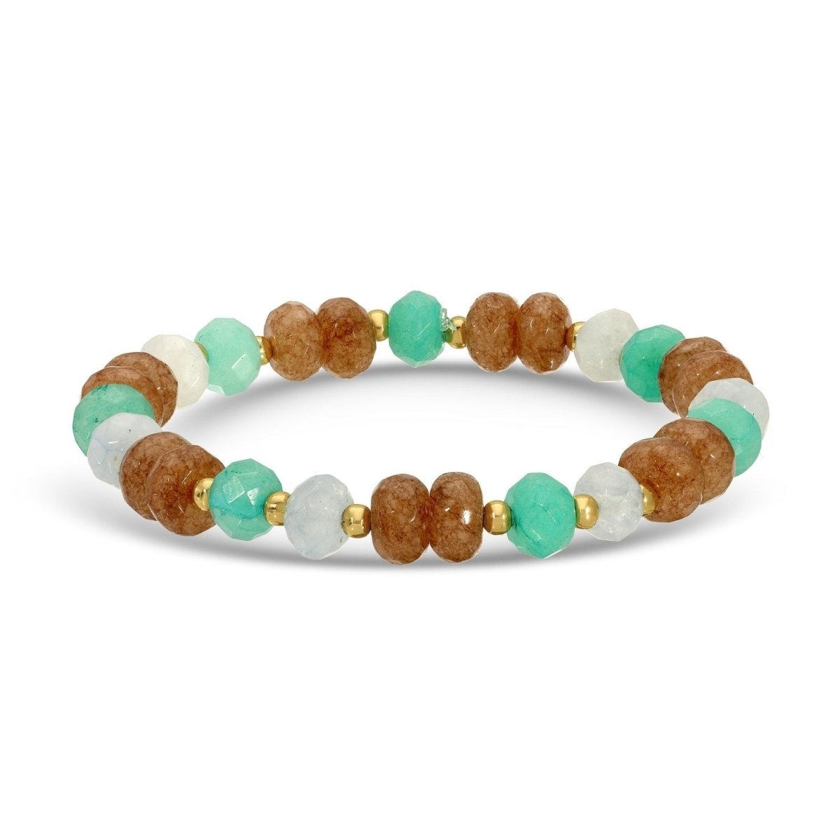 Bold Large Stone Bracelet – Vibrant & Neutral Options - Splendid Iris