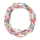 Set/8 Assorted 2mm Seed Bead Bracelets - Splendid Iris