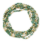 Set/8 Natural - Inspired Seed Bead Bracelets - Splendid Iris