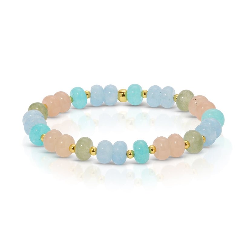 Bold Large Stone Bracelet – Vibrant & Neutral Options - Splendid Iris