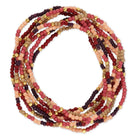 Set/8 Assorted 2mm Seed Bead Bracelets - Splendid Iris