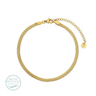 Snake Chain Bracelet, Water Resistant - Splendid Iris