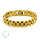Slender Iconic Watch Strap Bracelet, Water-Resistant - Splendid Iris