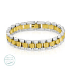 Slender Iconic Watch Strap Bracelet, Water-Resistant - Splendid Iris