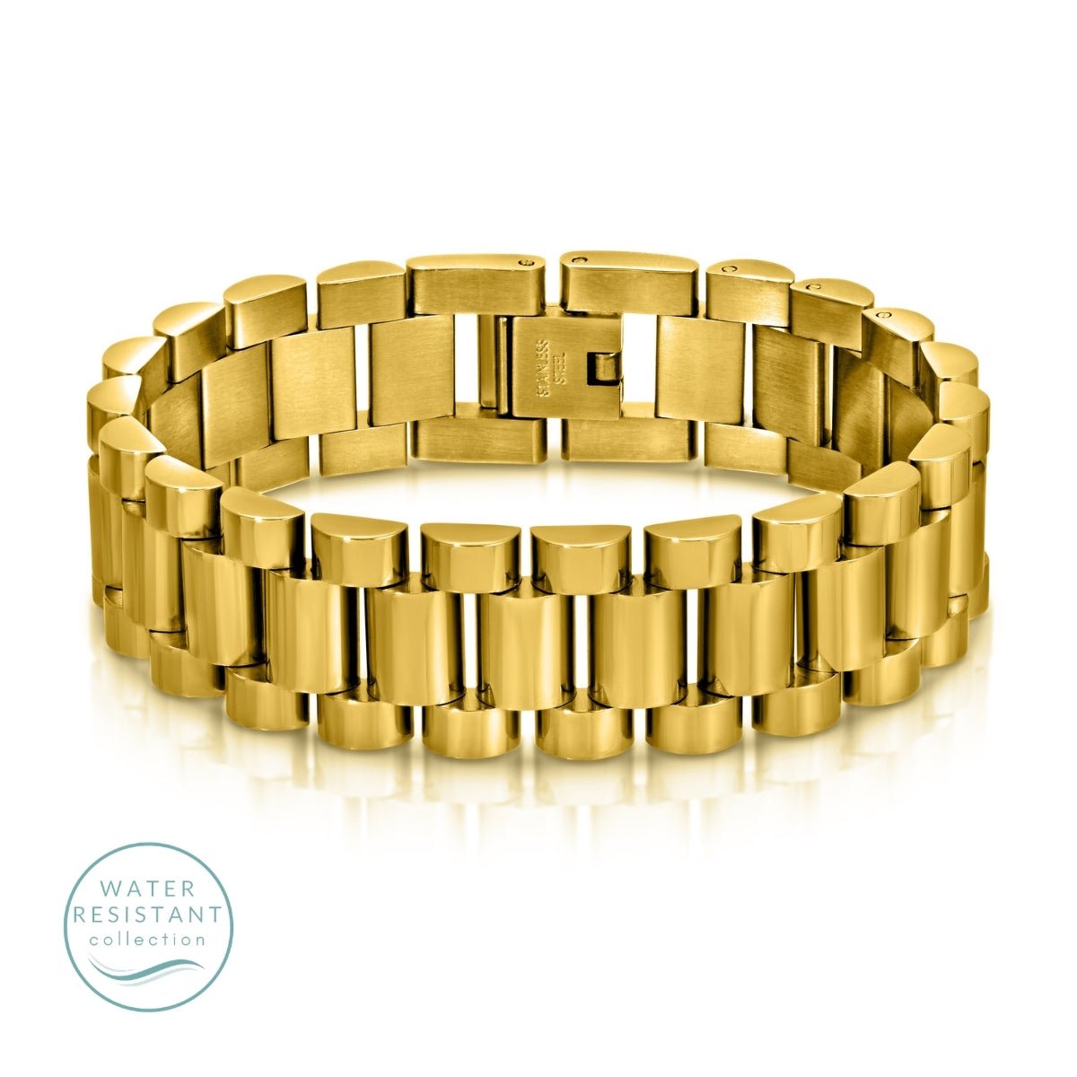 Bold Iconic Watch Strap Bracelet, Water-Resistant - Splendid Iris