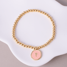 Stretch Cross Bracelet - Splendid Iris