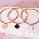 Stretch Cross Bracelet - Splendid Iris