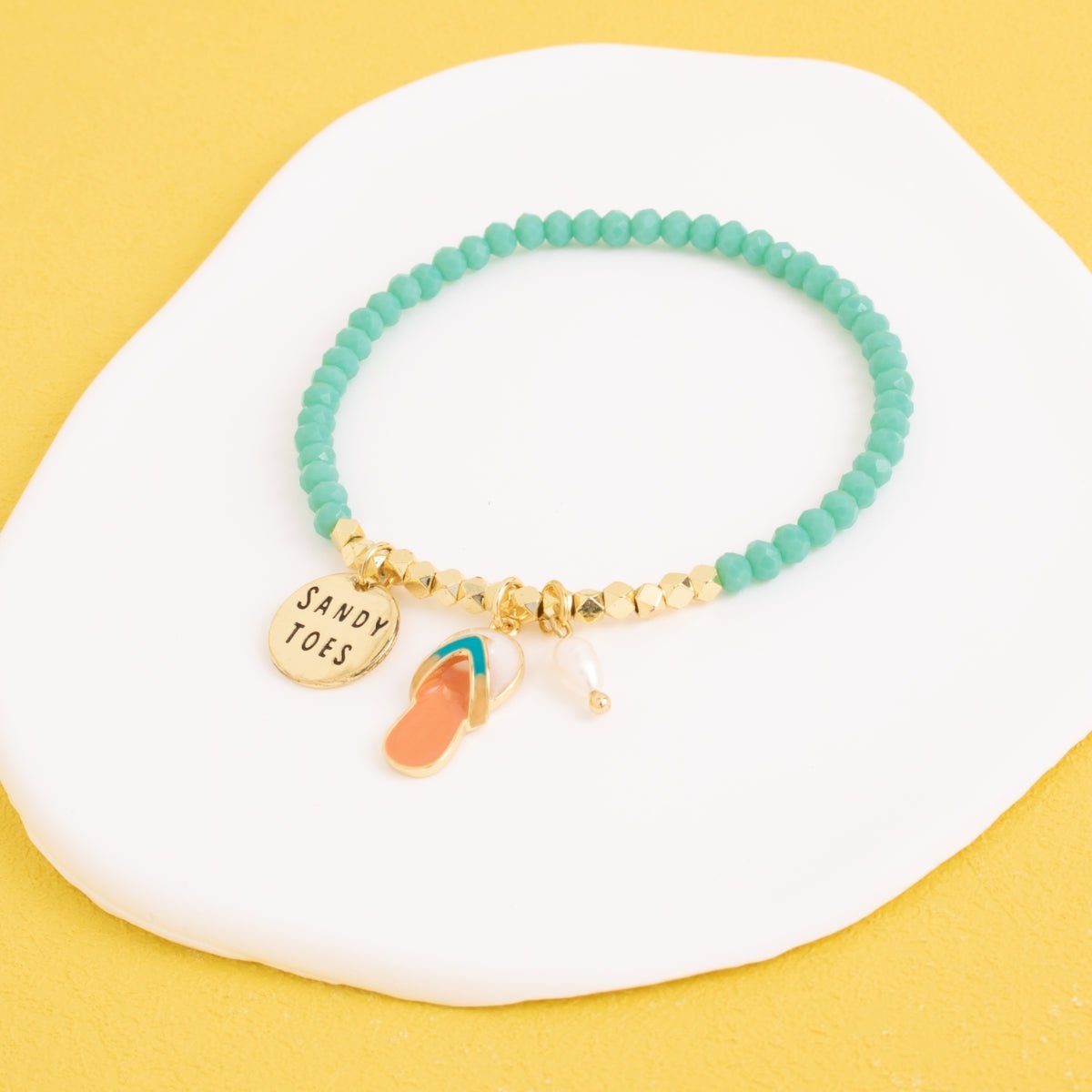 Sandy Toes Bracelet - Splendid Iris