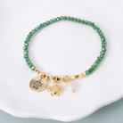 Turtle Stretch Bracelet - Splendid Iris