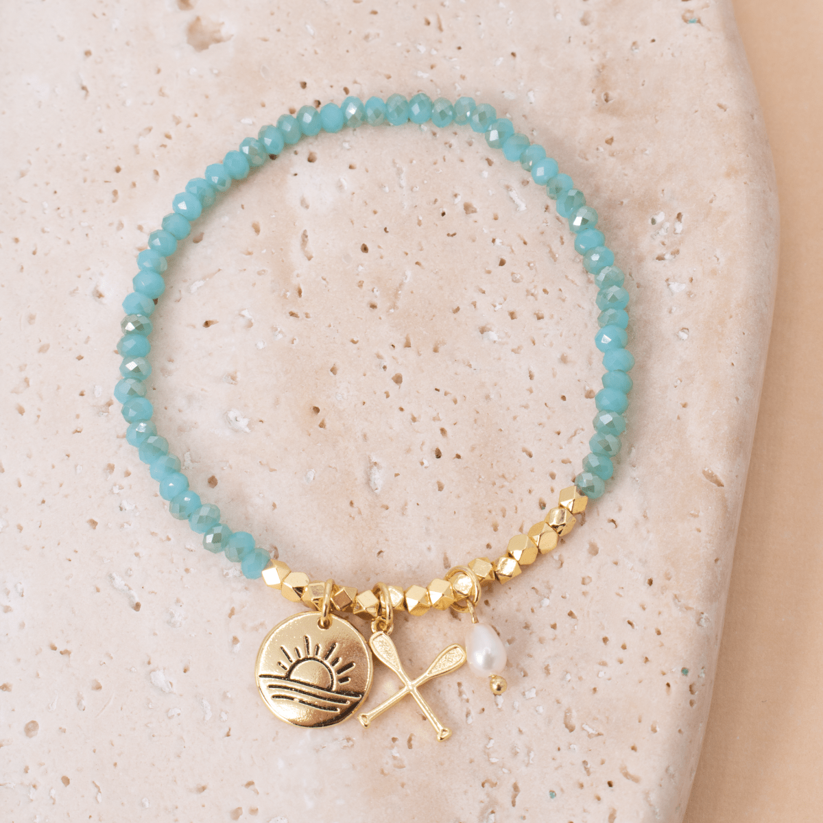 Paddling Stretch Charm Bracelet - Splendid Iris