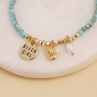 Beach Girl Hang Loose Charm Bracelet - Splendid Iris
