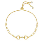 Horsebit Pulley Bracelet - Splendid Iris