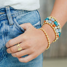 Bold Large Stone Bracelet – Vibrant & Neutral Options - Splendid Iris