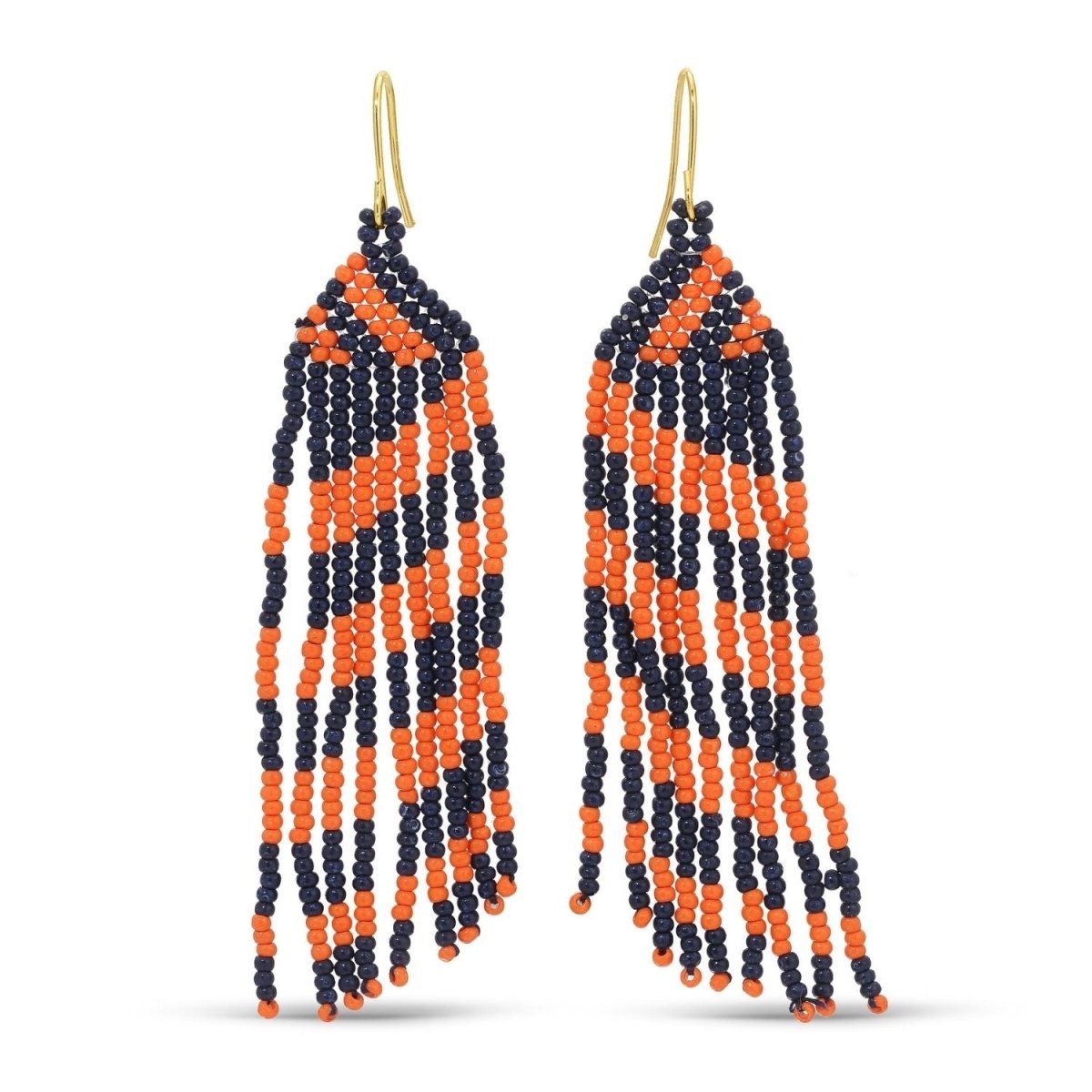 Long Game Day Earrings - Splendid Iris