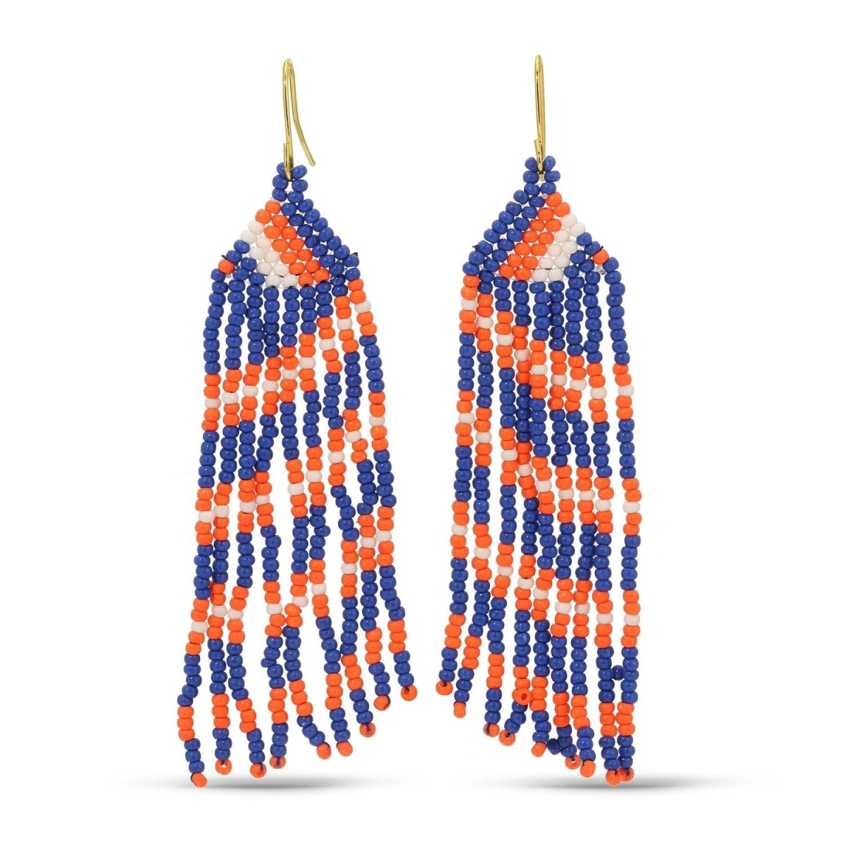 Long Game Day Earrings - Splendid Iris