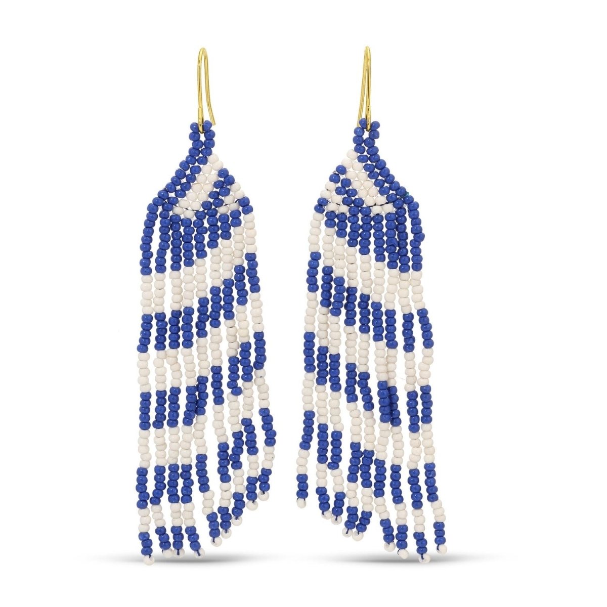 Long Game Day Earrings - Splendid Iris