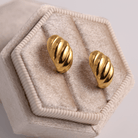 Twist Studs, Water-Resistant - Splendid Iris