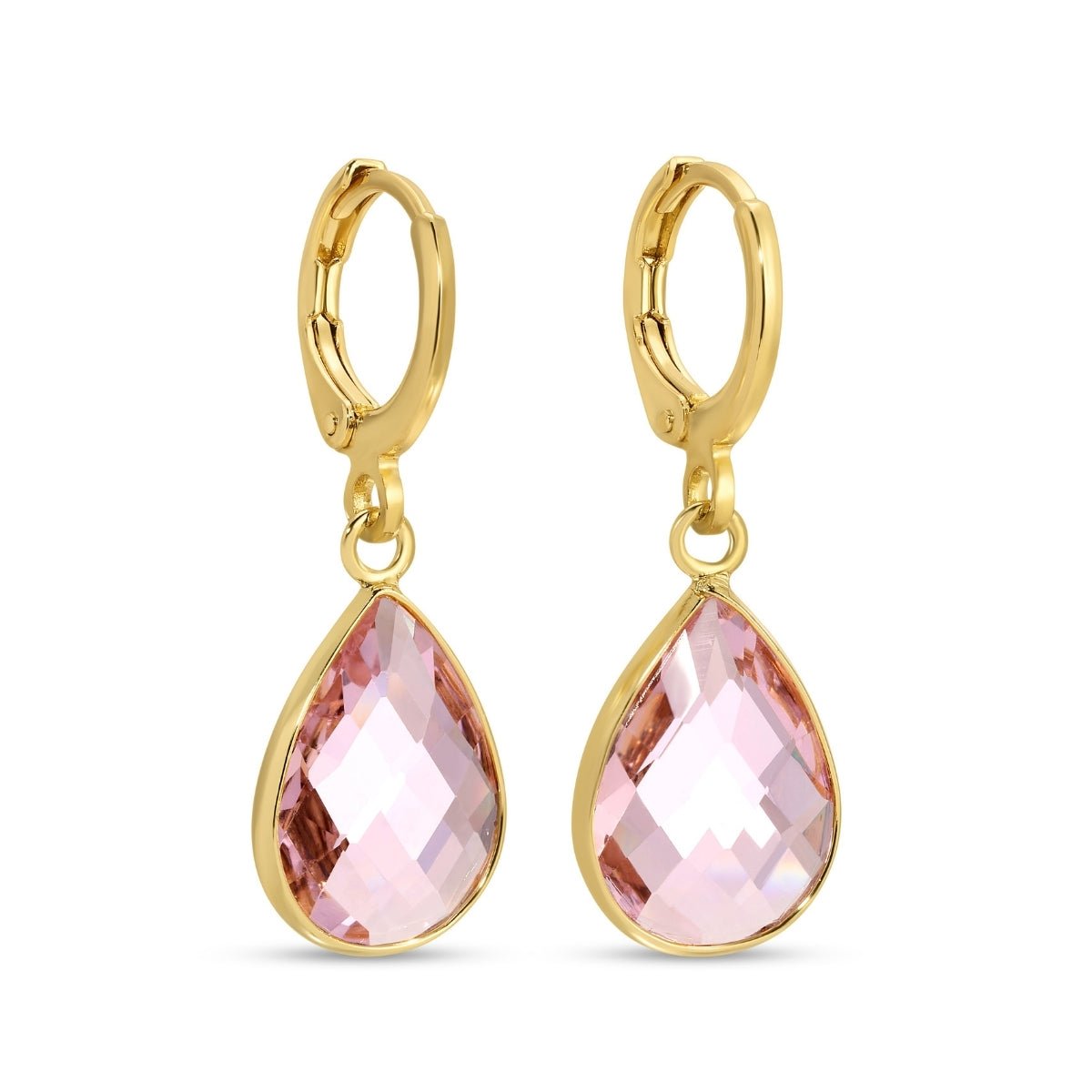 Teardrop Huggies - Splendid Iris