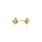 Petite Volleyball Stud Earrings - Splendid Iris