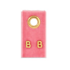 Initial Studs on Velvet Gift Tag - Splendid Iris