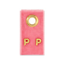 Initial Studs on Velvet Gift Tag - Splendid Iris