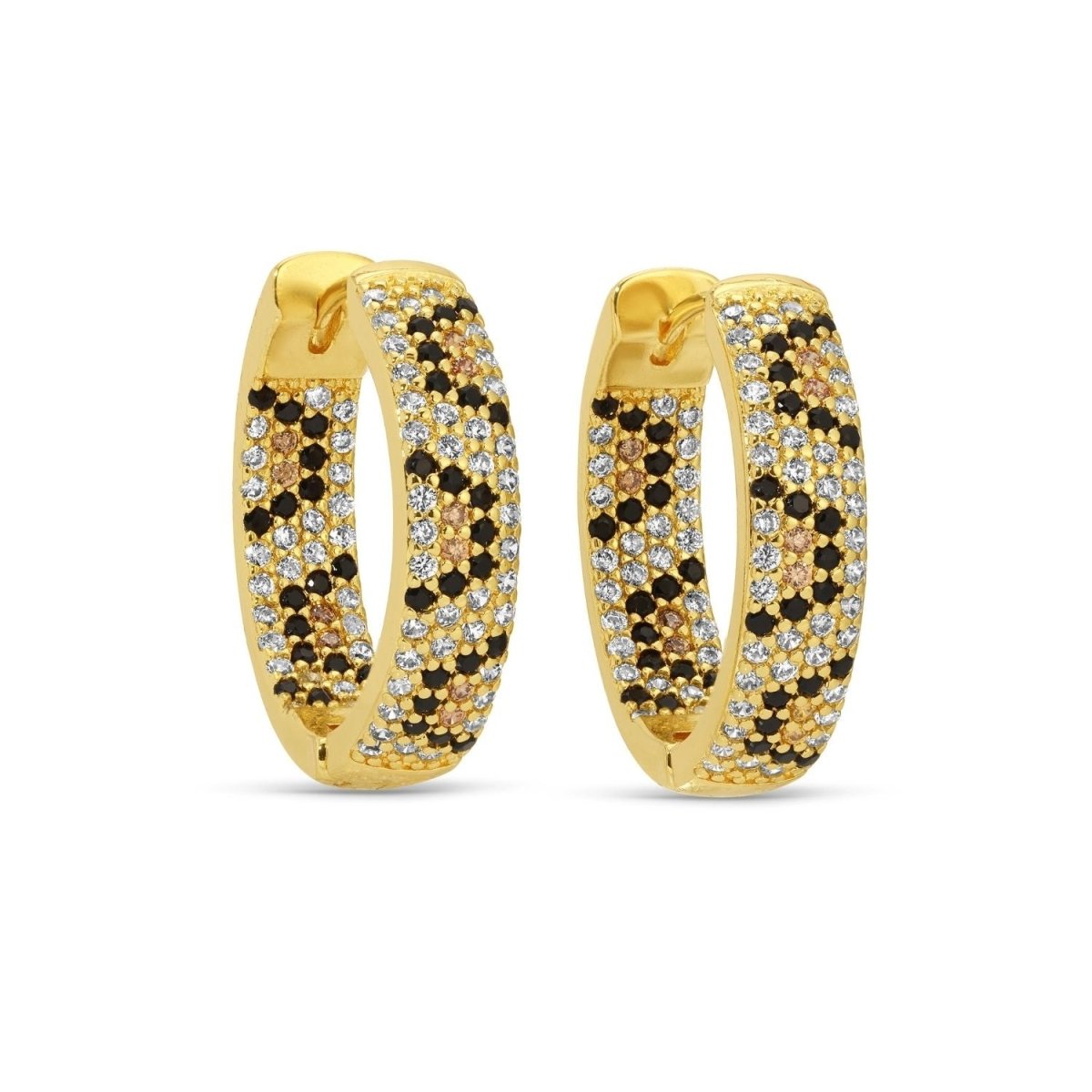 Animal Print Large Huggies - Splendid Iris