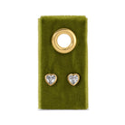 Cubic Zirconia Studs on Velvet Tag - Splendid Iris