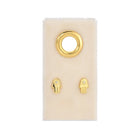 Hamsa Studs on Velvet Tag - Splendid Iris