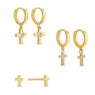 Combo 3, Set of Cross Huggies - Splendid Iris