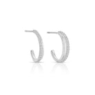 Ultra Delicate Petite Hoops - Splendid Iris