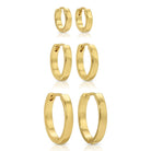 Set of 3 Huggies: Flat Basic Style - Splendid Iris