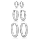 Set of 3 Huggies: Flat Basic Style - Splendid Iris