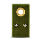 Triple Marquise Cubic Zirconia Studs on Velvet Tag - Splendid Iris