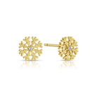 Snowflake Studs on Velvet Tag - Splendid Iris