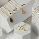Touch Down! Enamel Football Necklace - Splendid Iris