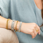 Bold Iconic Watch Strap Bracelet, Water-Resistant - Splendid Iris