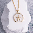 Starfish Necklace - Splendid Iris