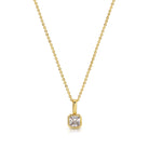 Birthstone Solitaire Necklace - Splendid Iris