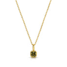 Birthstone Solitaire Necklace - Splendid Iris