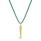Rising Tide Fish Pendant Necklace - Splendid Iris